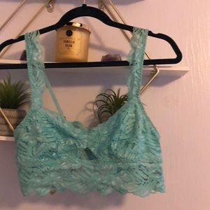 Never worn teal bralette